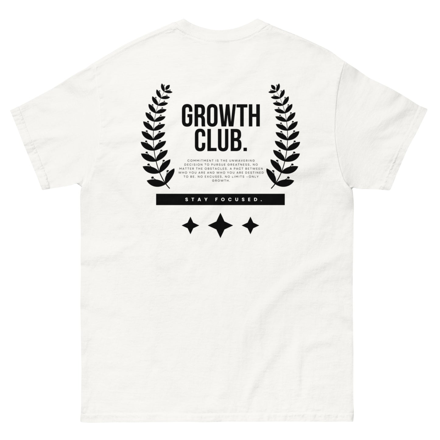 Camiseta Growth Club Blanca