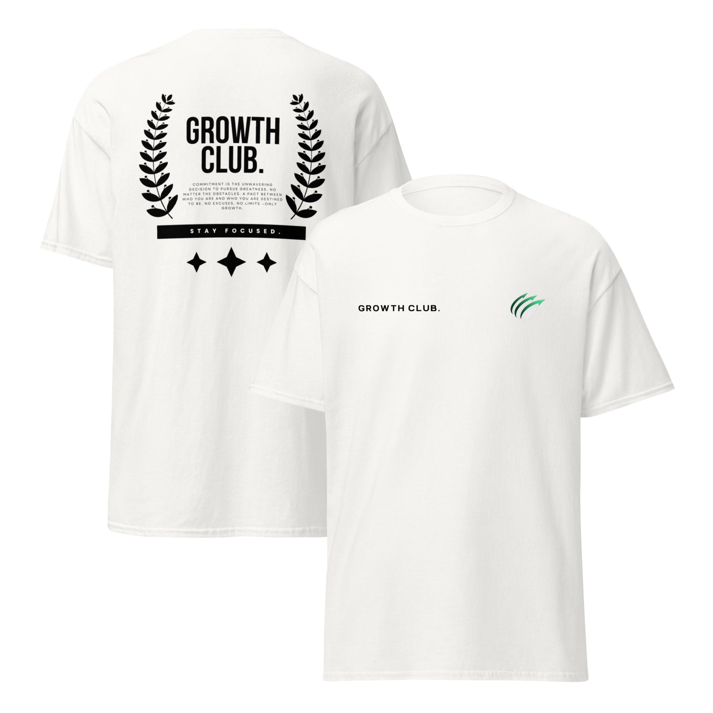 Camiseta Growth Club Blanca